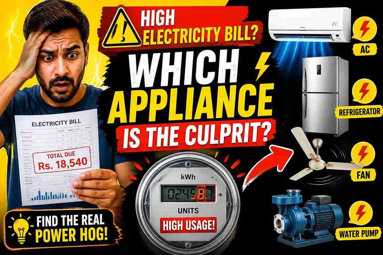 How to Find Which Appliance Is Increasing Your Electricity Bill?